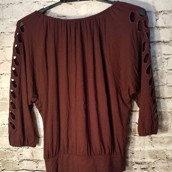 Deletta women's shirt Small Anthorpologie - Picture 3 of 4